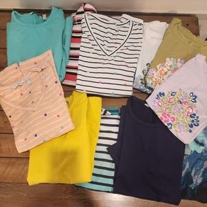 Lot of 11 Sport Savvy T shirts size XXS